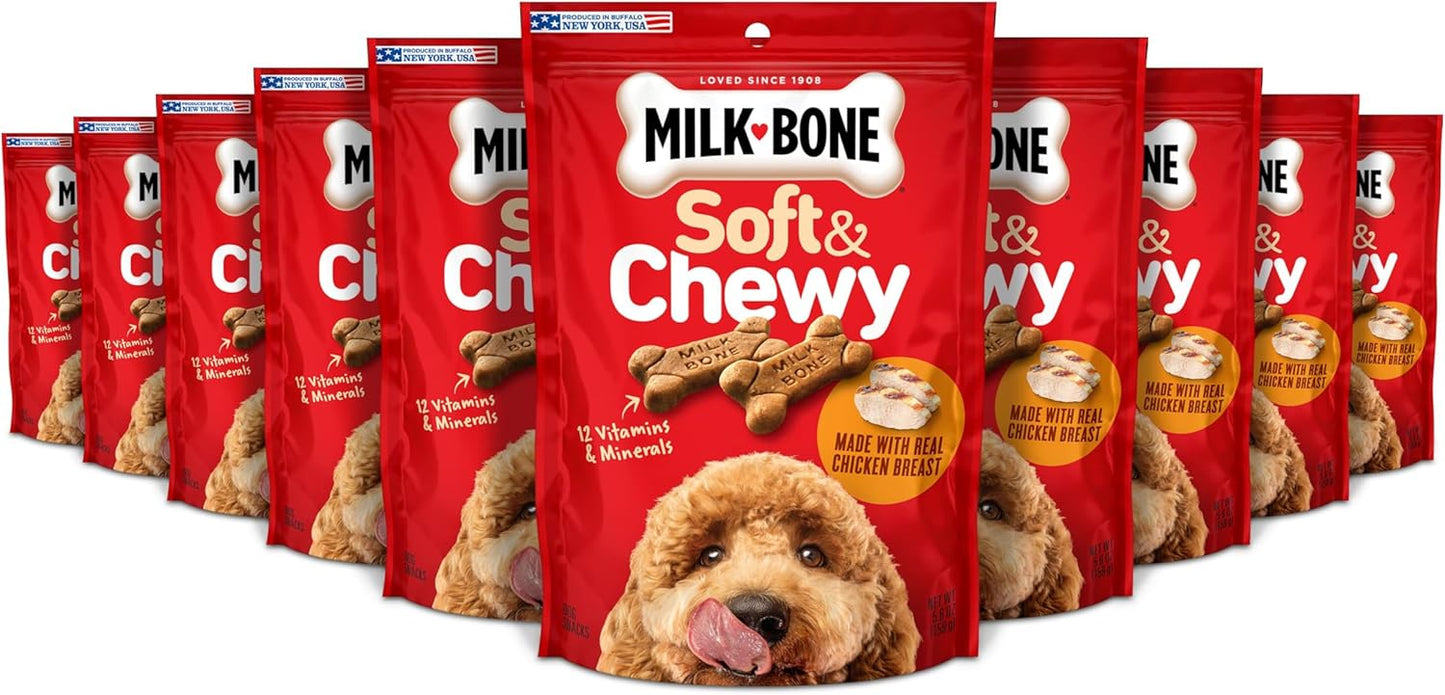 Soft & Chewy Dog Treats, Beef & Filet Mignon Recipe, 25 Ounce