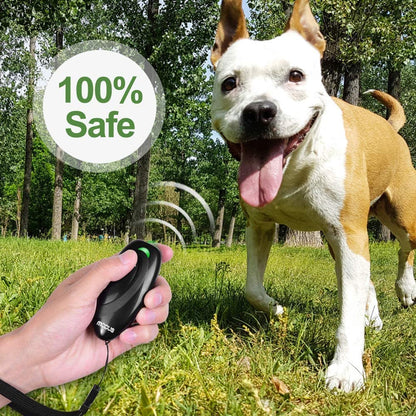 Ultrasonic Dog Barking Deterrent Device, Anti-Barking Device for Dogs Bark Buddy anti Bark Device for Dogs, Safe for Dogs,No Need to Shout or Hit,Indoor and Outdoor